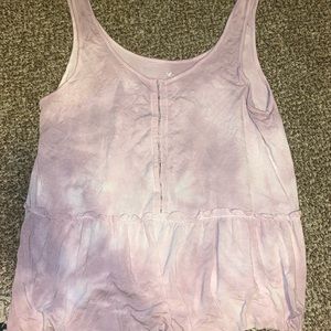 Pink tie dye soft and sexy tank
